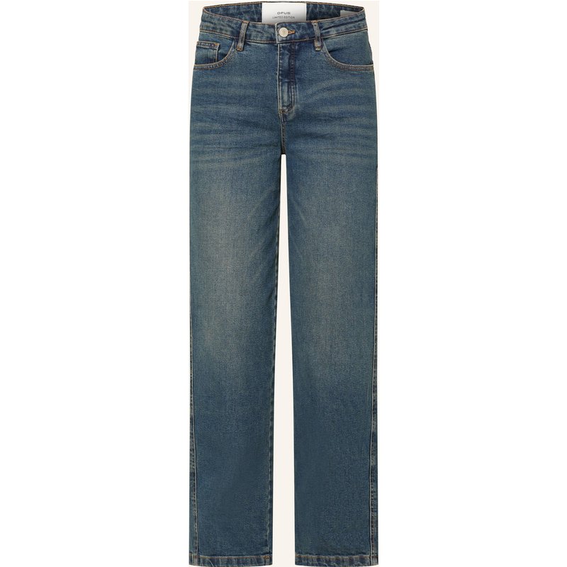 Opus Wide Leg Jeans Miva Spirit blau