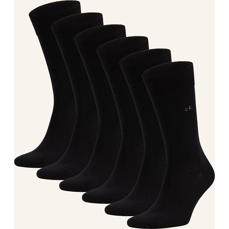 Calvin Klein 6er-Pack Socken schwarz
