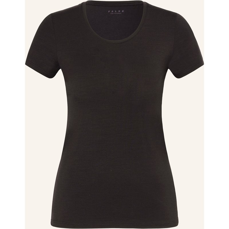 Falke T-Shirt Clima Wool schwarz