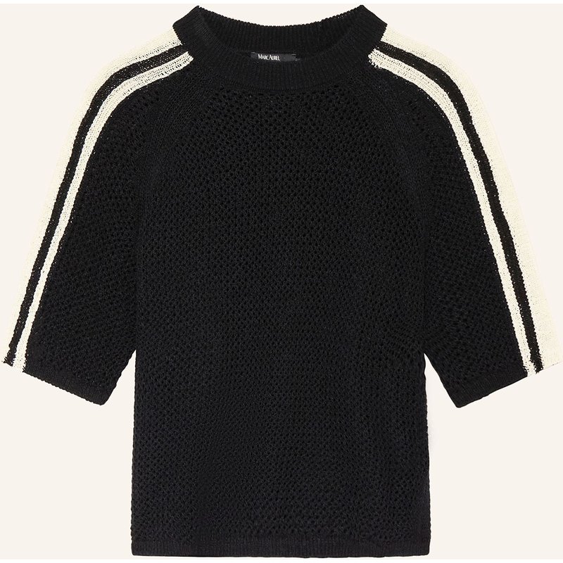 Marc Aurel Strickshirt schwarz