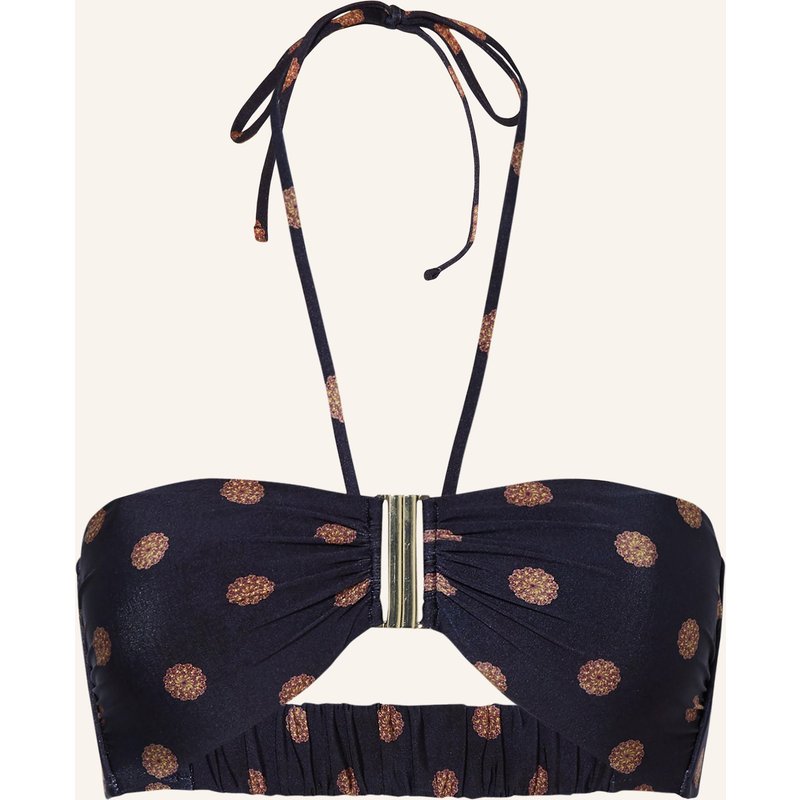 Watercult Neckholder-Bikini-Top Refined Heritage blau