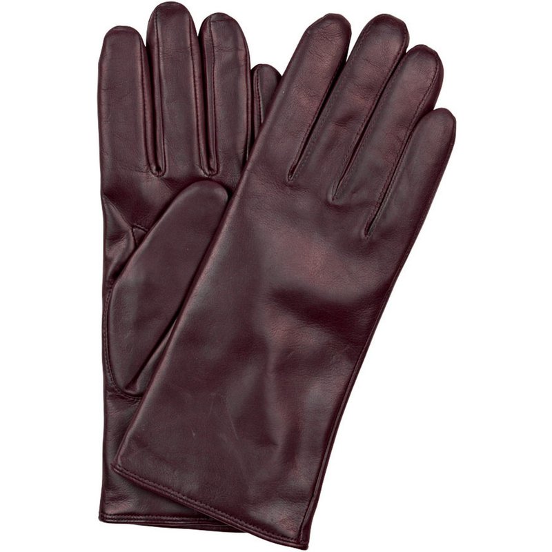 Roeckl Lederhandschuhe Hamburg rot