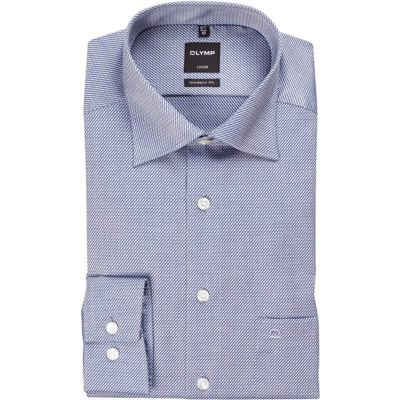 Olymp Hemd Luxor Modern Fit blau