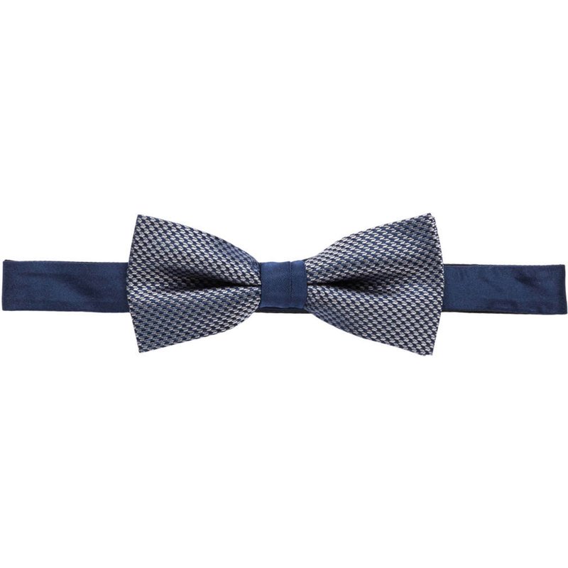 Paul Set: Fliege Und Einstecktuch blau