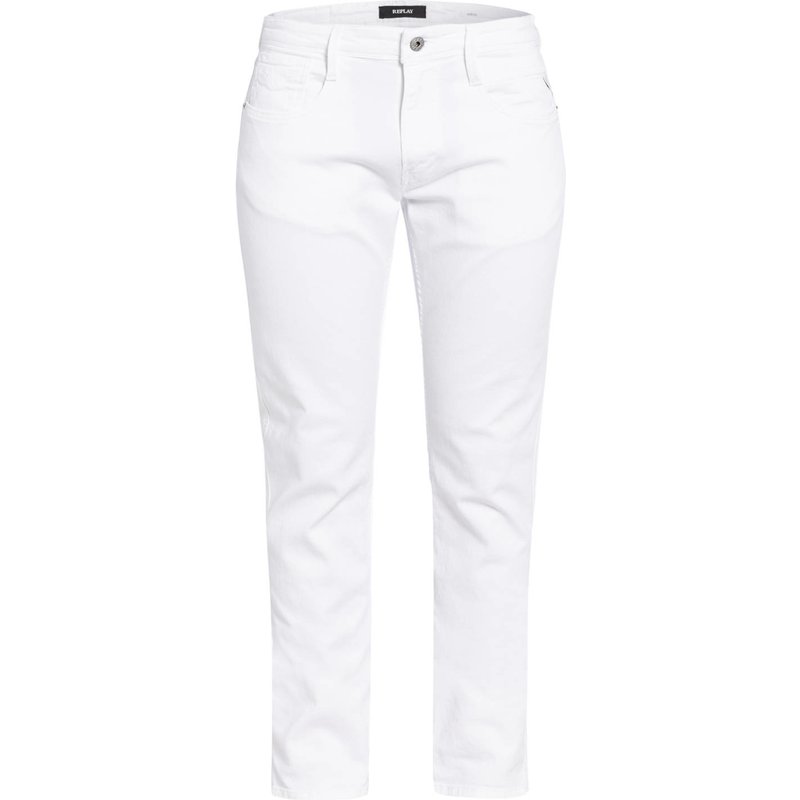 Replay Jeans Anbass Extra Slim Fit weiss