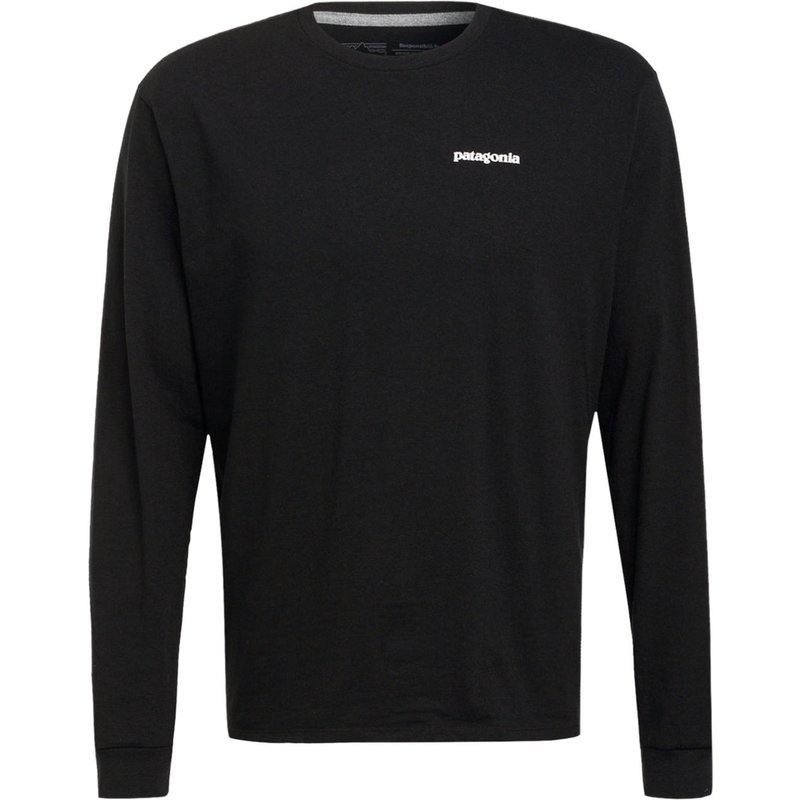 Patagonia Longsleeve P-6 schwarz