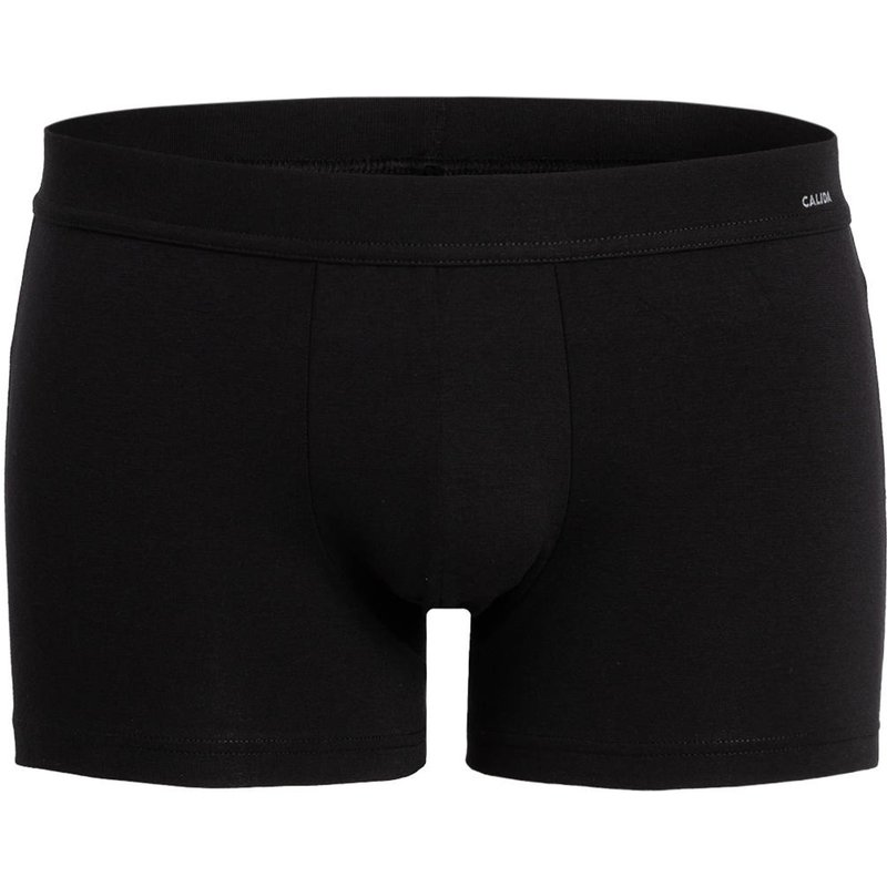 Calida Boxershorts Cotton Code schwarz