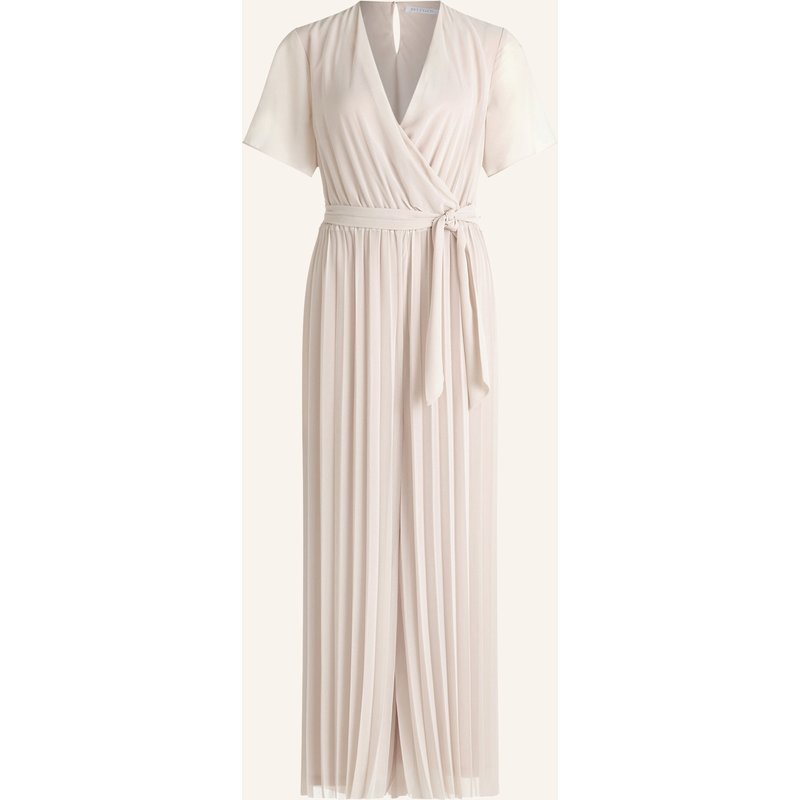 Betty&Co Jumpsuit Mit Plissees grau