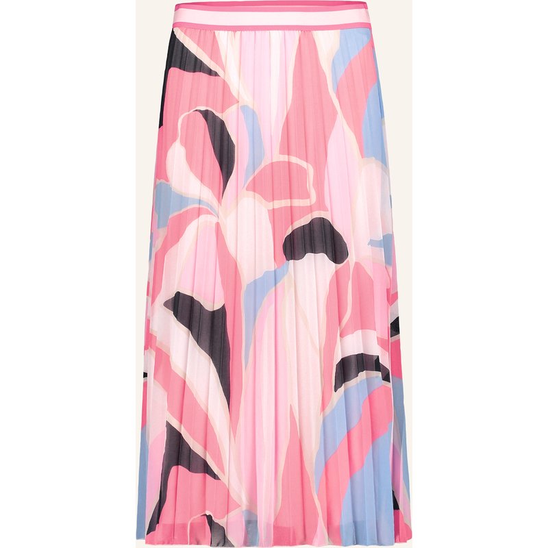 Betty&Co Chiffonrock Mit Plissee rosa