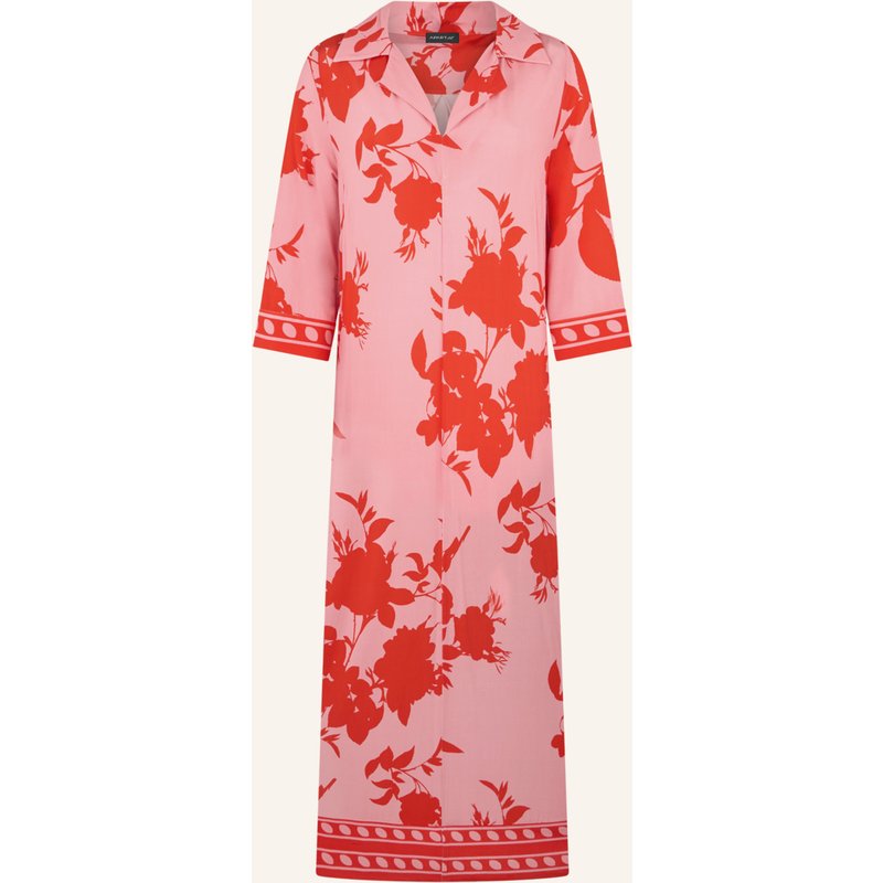 Apart Langes Jerseykleid pink