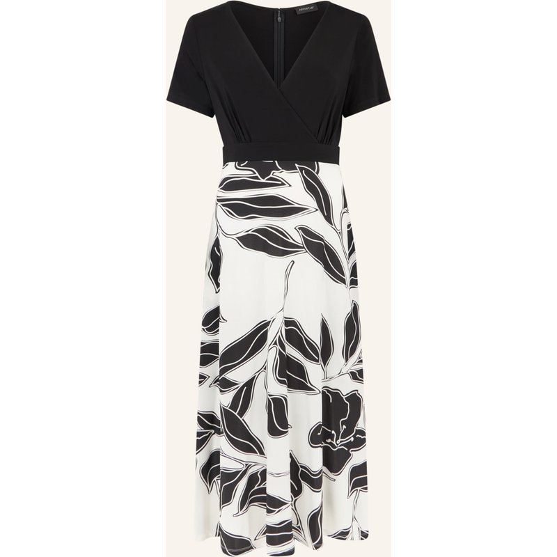 Apart Midi Jerseykleid schwarz