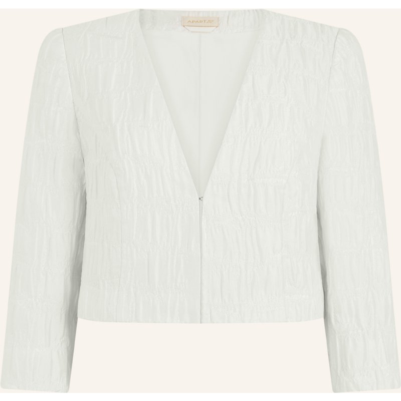 Apart Jacquard Bolero weiss