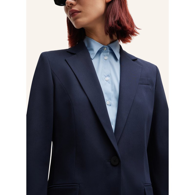 Hugo Blouse The Fitted Shirt Slim Fit blau