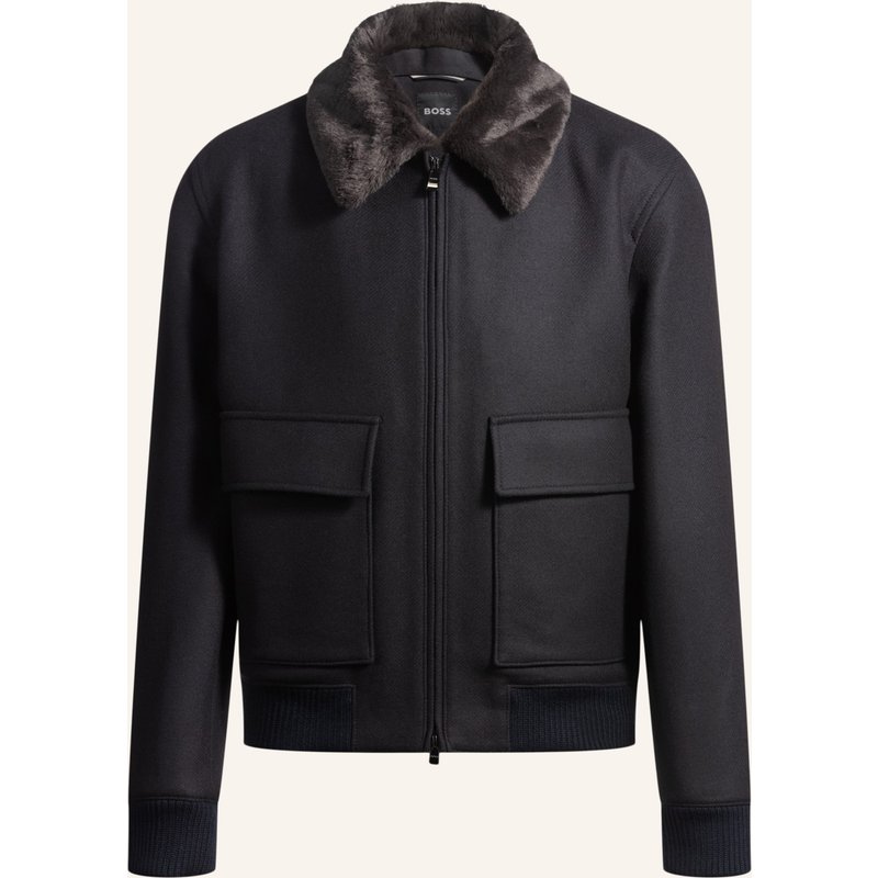 Boss Mantel H-Charly-251 blau