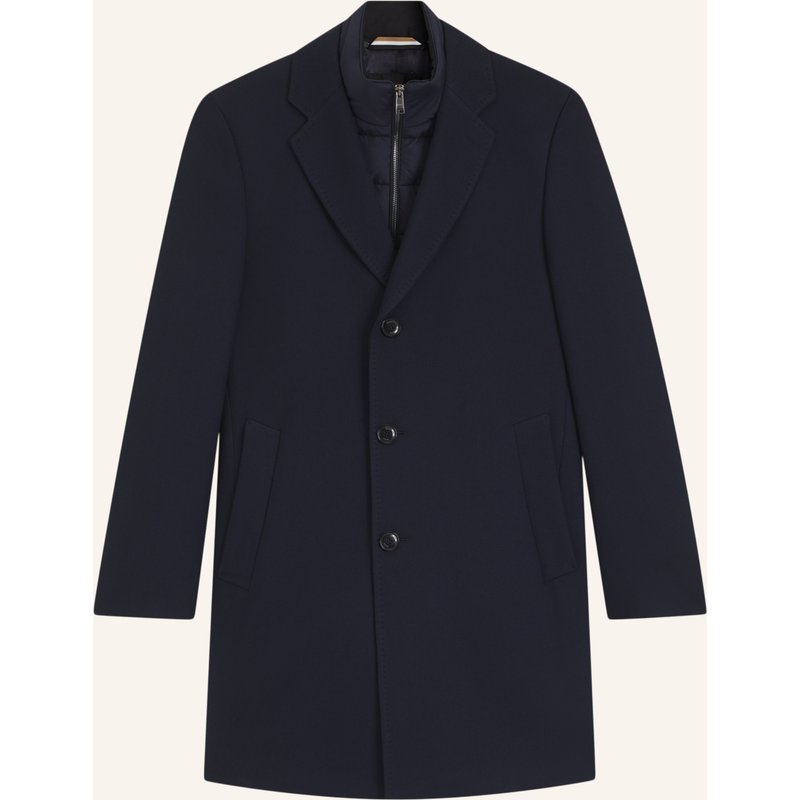 Boss Mantel H-Hyde-Bib-254 Slim Fit blau