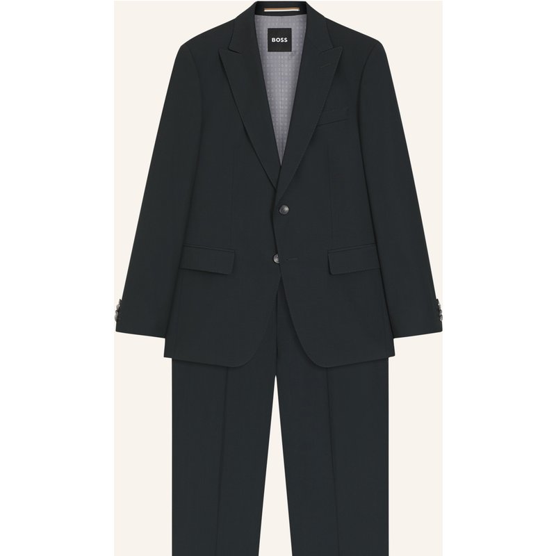 Boss Anzug H-Huge-2pcs-Peak-253 Slim Fit gruen