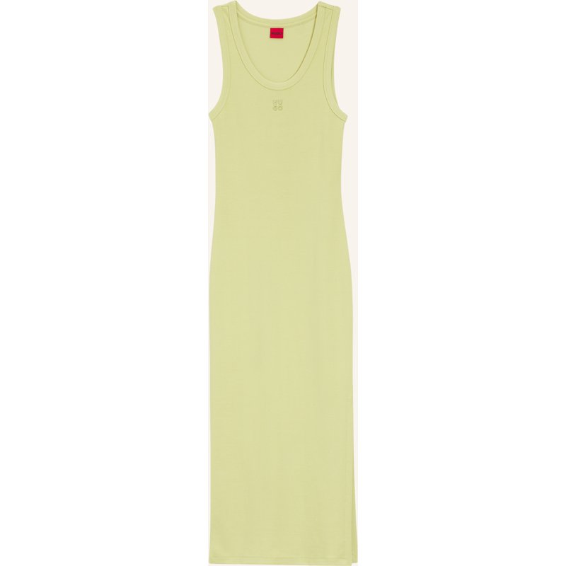 Hugo Jersey Dresses Nalimera Slim Fit beige