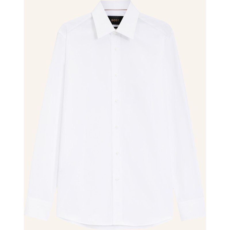 Boss Hemd L-Hays-Kent-c1-243 Slim Fit weiss