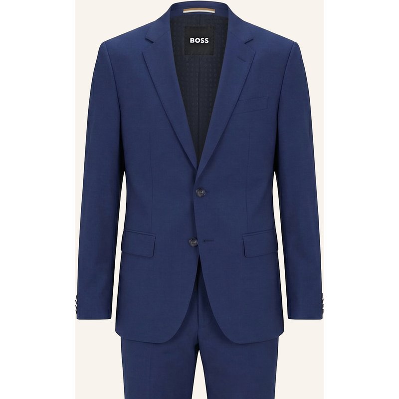 Boss Anzug H-Huge-2pcs-224 Slim Fit blau