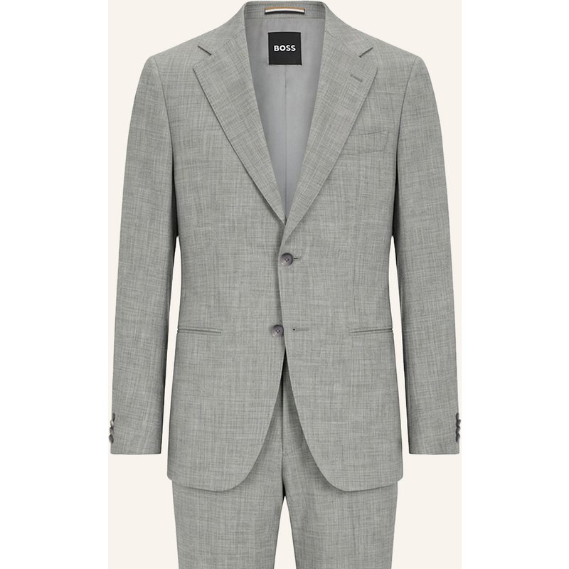 Boss Anzug C-Huge-2pcs-261 Slim Fit silber