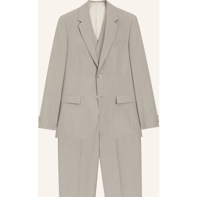 Boss Anzug H-Houston-3pcs-262 Slim Fit grau