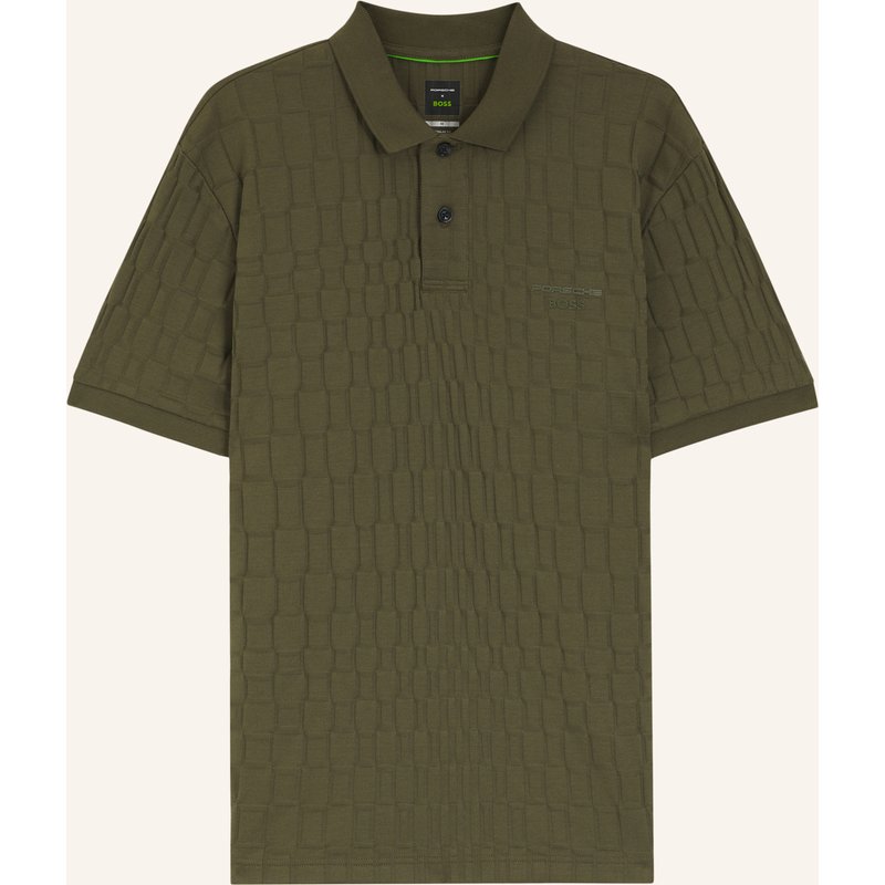 Boss Polo Pl_Ps spirit70 Jacq Regular Fit gruen