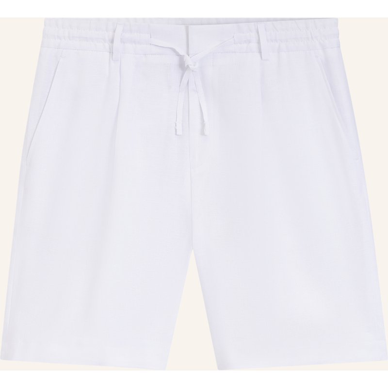 Boss Kurze Hose C-Perin-Rds-S-262 Tapered Fit weiss