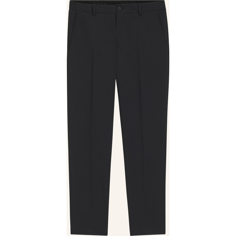 Boss Anzughose P-Perin-J-El-Wg-252 Tapered Fit schwarz