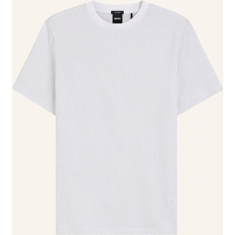 Boss T-Shirt H-Thompson 233 Regular Fit weiss