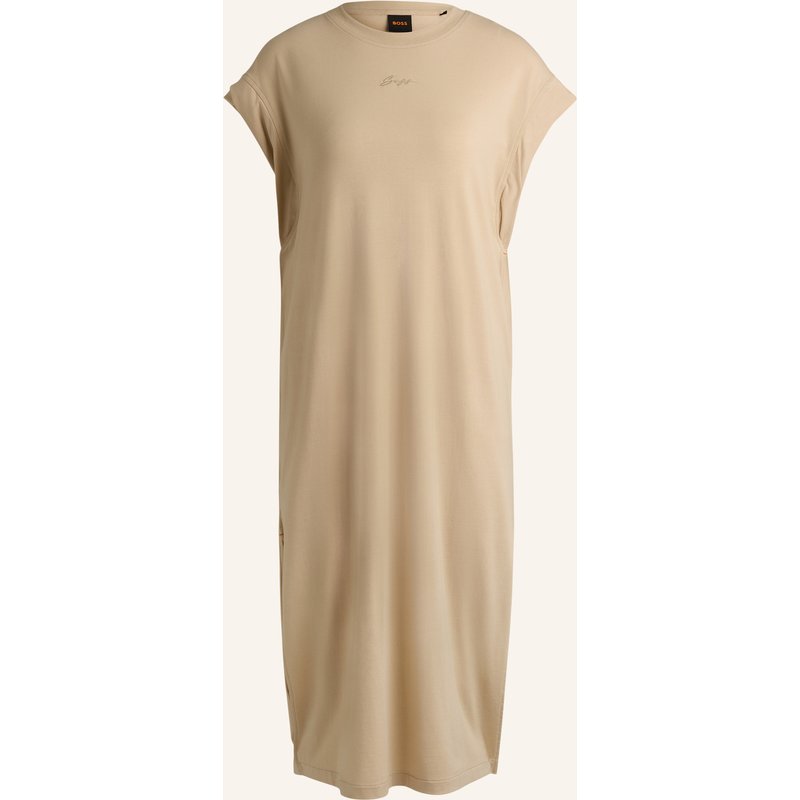 Boss Jerseykleid Edress beige