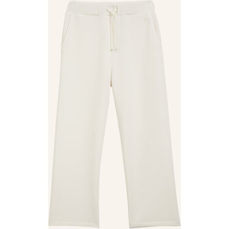 Boss Casual Trousers Elabse Relaxed Fit beige