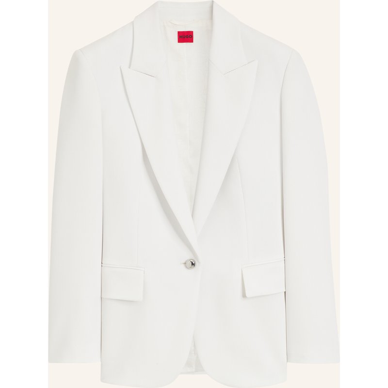 Hugo Blazer Antega Regular Fit weiss