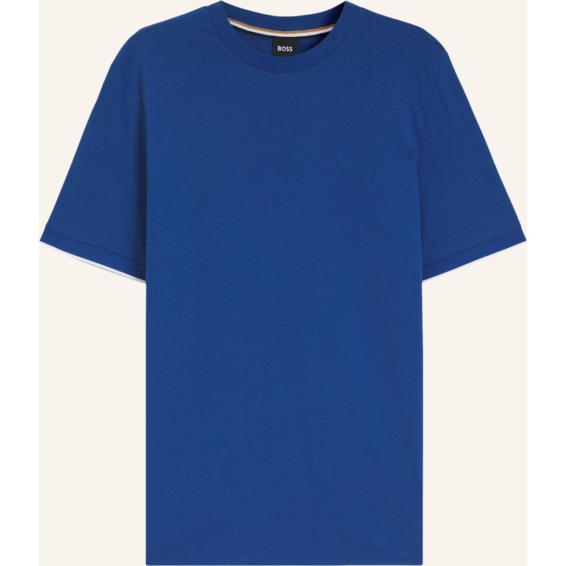 Boss T-Shirt Thompson 250_In Regular Fit blau