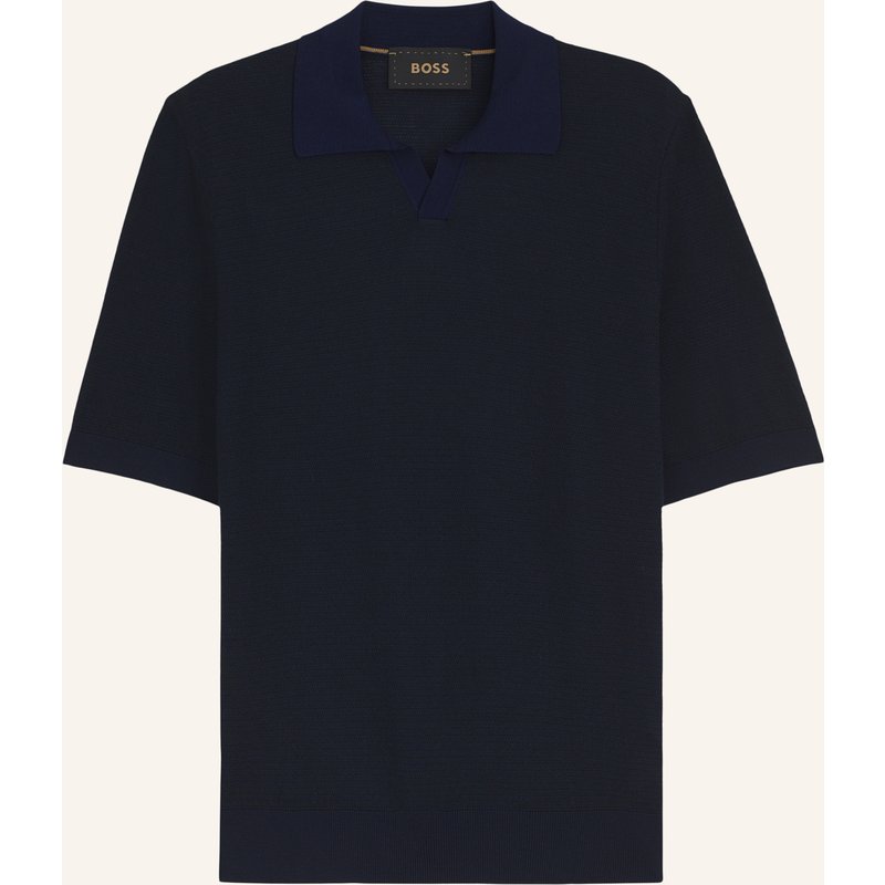 Boss Pullover L-Lanoso Regular Fit blau