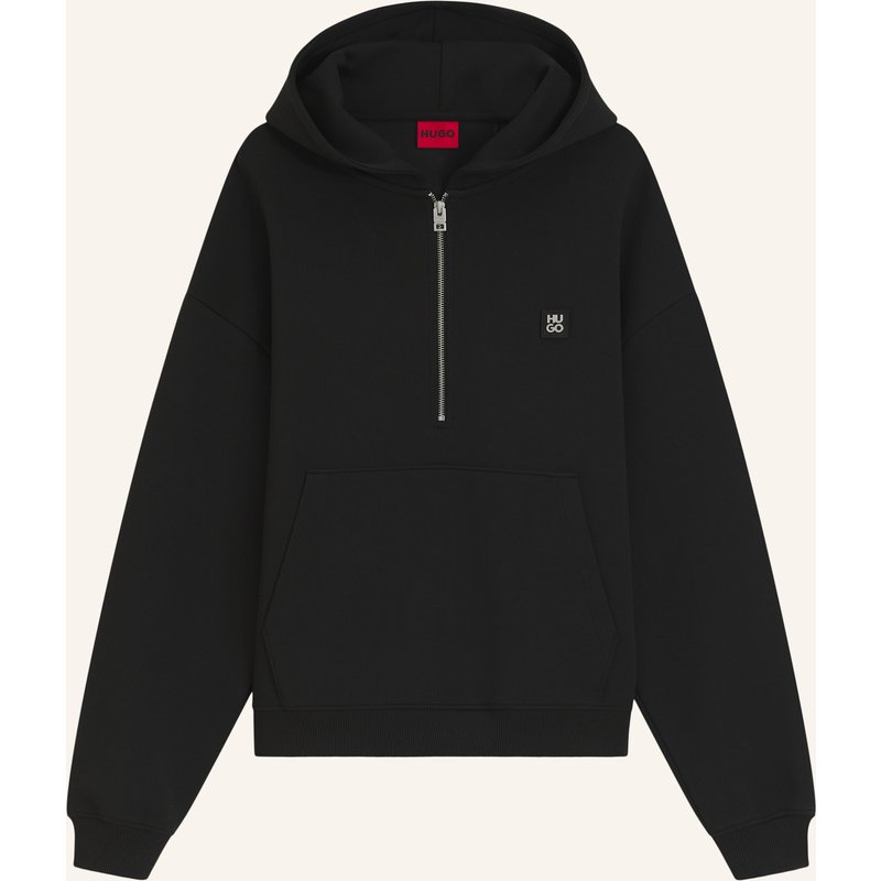 Hugo Sweatshirt Dabinhood Oversize Fit schwarz