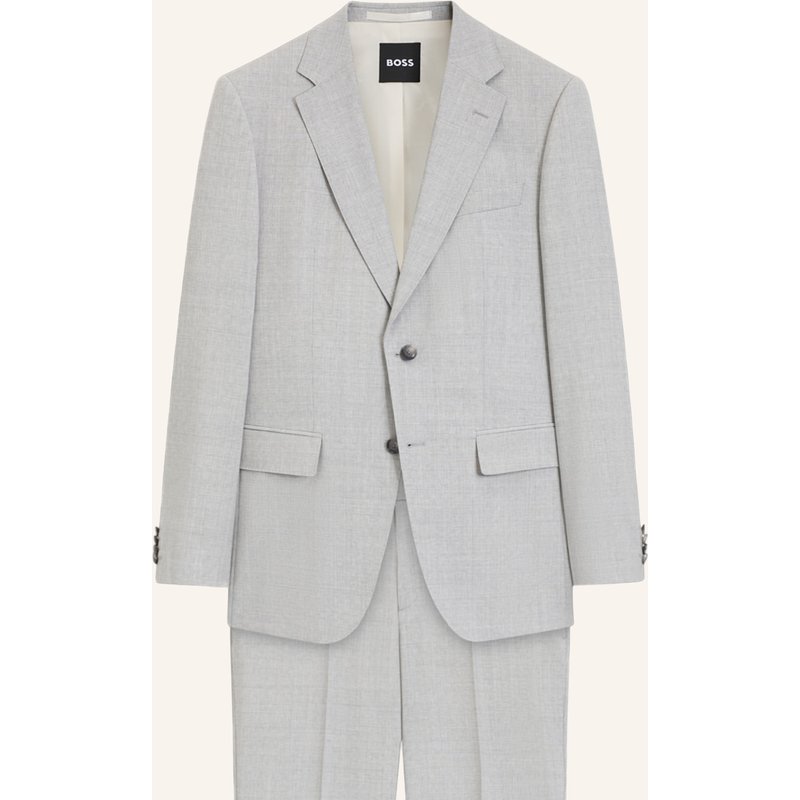 Boss Anzug H-Huge-2pcs-263 Slim Fit grau