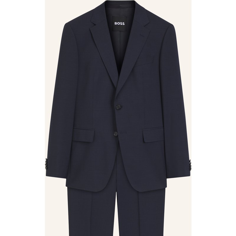 Boss Anzug H-Huge-2pcs-263 Slim Fit blau