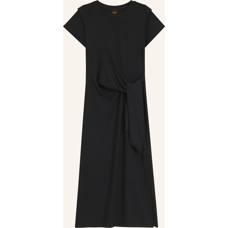 Boss Jersey Dresses C_Erlays Regular Fit schwarz