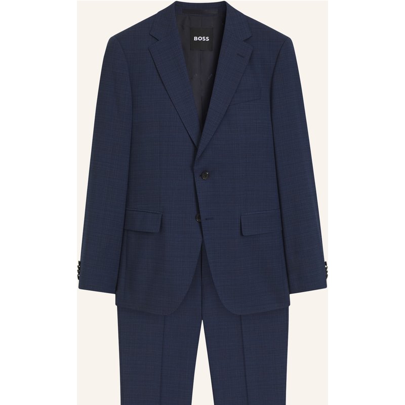 Boss Anzug H-Huge-2pcs-263 Slim Fit blau