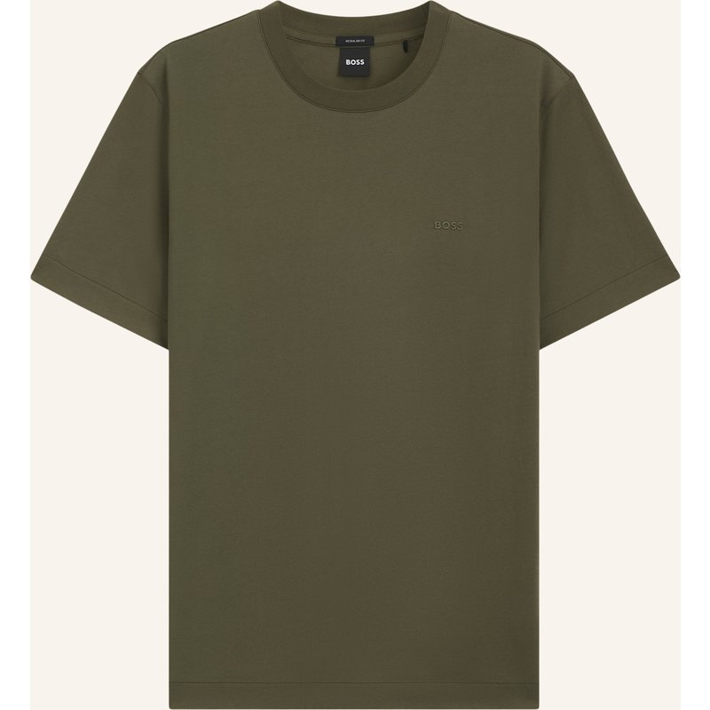 Boss T-Shirt Thompson 01 Regular Fit gruen