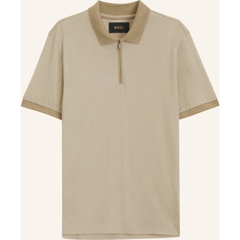 Boss Polo L-Payrot 137 Regular Fit beige