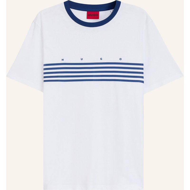 Hugo T-Shirt Dempsy Regular Fit weiss
