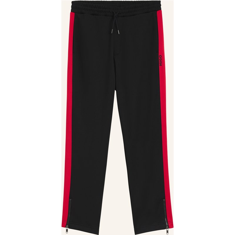 Hugo Casual Hose Dolos Relaxed Fit schwarz