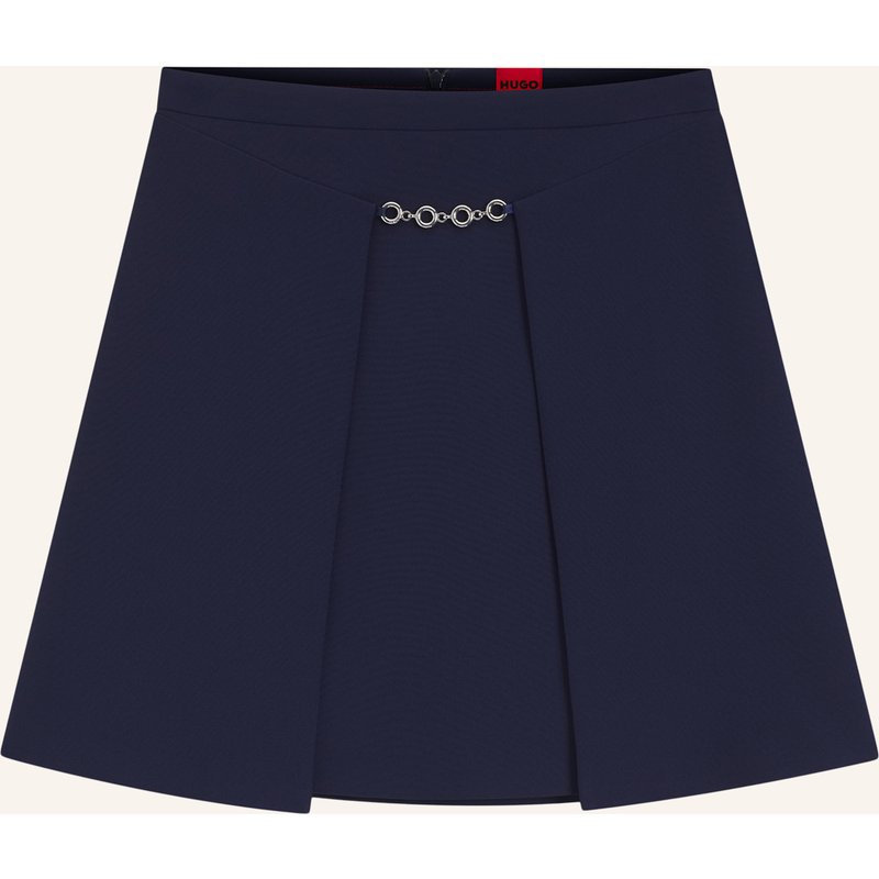 Hugo Skirt Romilda Regular Fit blau