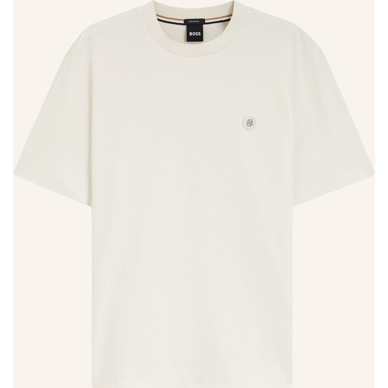 Boss T-Shirt C-Taut 01 Regular Fit beige