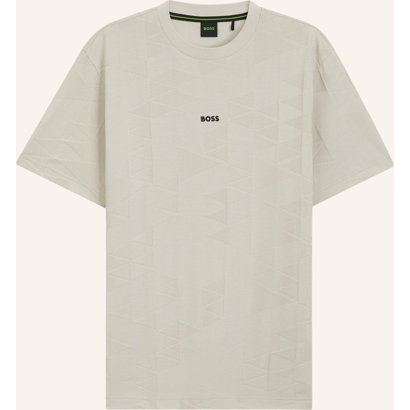 Boss T-Shirt Ts_Network Jq Regular Fit beige