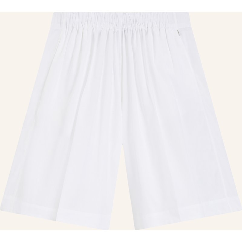 Boss Casual Trousers Talie Relaxed Fit weiss
