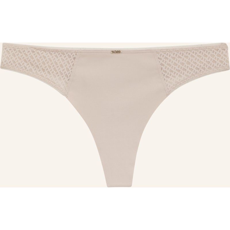 Boss Briefs Thong_B Lace beige