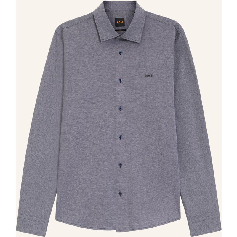 Boss Hemd Slim Fit blau