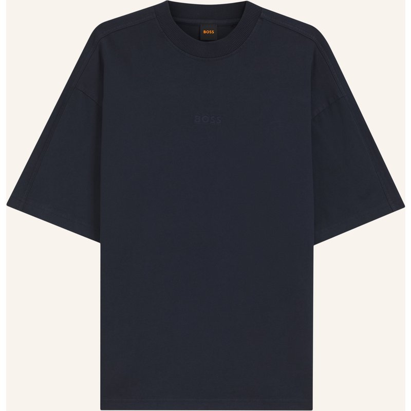 Boss T-Shirt Te_Tile Relaxed Fit blau